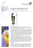March 2011 Instrument Assessment Report. Hygiena International Ltd. Campden BRI. Assessment of a novel ATP monitoring device.