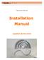 Technical Manual. Installation Manual
