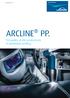 ARCLINE PP ARCLINE PP. TIG quality at MIG productivity in aluminium welding.