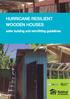hurricane resilient wooden houses safer building and retrofitting guidelines