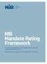 NIB Mandate Rating Framework