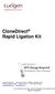 CloneDirect Rapid Ligation Kit