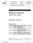Delivery Forecast ANSI 830 v2002