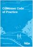 Customer Code of Practice