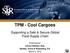 TPM - Cool Cargoes. Supporting a Safe & Secure Global Food Supply Chain