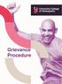 Grievance Procedure. Page 1 of 7 / Grievance Procedure / 05/2018 / V4.0 / NW & CJ