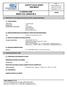 SAFETY DATA SHEET Revised edition no : 0 SDS/MSDS Date : 13 / 12 / 2012