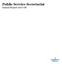 Public Service Secretariat. Annual Report