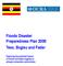 Floods Disaster Preparedness Plan 2008: Teso, Bugisu and Pader