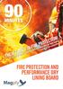 FIRE PROTECTION AND PERFORMANCE DRY LINING BOARD THE ULTIMATE IN FIRE PROTECTION! 91 mins fire integrity and 86 mins fire insulation on 9mm board