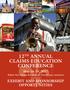 12 TH ANNUAL CLAIMS EDUCATION CONFERENCE