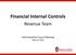 Financial Internal Controls