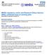 MHRA regulatory centre and Research Ethics Service (RES) combined ways of working pilot Instructions to sponsors (version 2.1)