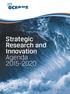 Strategic Research and Innovation Agenda