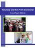 Voluntary and Non-Profit Secretariat. Annual Report 2010