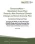 TomorrowNow Manitoba s Green Plan: Toward a New Provincial Climate Change and Green Economy Plan