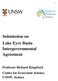 Submission on Lake Eyre Basin Intergovernmental Agreement