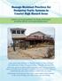 Damage-Resistant Practices for Designing Septic Systems in Coastal High Hazard Areas