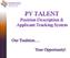 PV TALENT Position Description & Applicant Tracking System