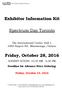 Exhibitor Information Kit. Spectrum Day Toronto. Friday, October 28, 2016