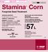 57L. Staminatm. Corn Fungicide Seed Treatment. Group 11 FUNGicide