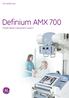 GE Healthcare. Definium AMX 700. Mobile digital radiographic system