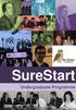 SureStart. Undergraduate Programme