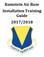 Ramstein Air Base Installation Training Guide 2017/2018