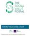 SOCIAL VALUE CASE STUDY INTEGRATING SOCIAL VALUE INTO PROCUREMENT AT HARROW COUNCIL