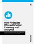 WHITE PAPER How Hootsuite Wins with Social Listening and Analytics. 6 ways Hootsuite s very own marketing pros use social data to hit KPIs