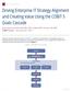 Driving Enterprise IT Strategy Alignment and Creating Value Using the COBIT 5 Goals Cascade