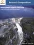 Research Compendium. Hydro power in North East India Under-Construction and Planned Projects