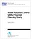 Water Pollution Control Utility Financial Planning Study