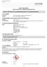 SAFETY DATA SHEET NON SILICONE HEAT TRANSFER COMPOUND THIN