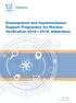 Development and Implementation Support Programme for Nuclear Verification , Addendum