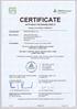 CERTIFICATE. on Product Conformity (QAL 1) Number of Certificate: SICK MAIHAK GmbH Dr.-Zimmermann-Straße Meersburg Germany