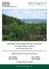 DRUMBUIE & BARR MOOR FORESTS. Nr Sanquhar, Dumfries & Galloway Hectares/ Acres FREEHOLD FOR SALE IN TWO LOTS OR AS A WHOLE
