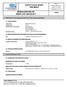 SAFETY DATA SHEET Revised edition no : 0 SDS/MSDS Date : 7 / 4 / 2012