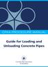 Guide for Loading and Unloading Concrete Pipes