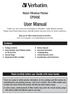User Manual CP005E. Water Filtration Pitcher. Contents. Read carefully before use. Handle with clean hands.