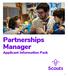 Partnerships Manager Applicant Information Pack