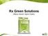 Rx Green Solutions. Efficacy Results: Harpin Proteins