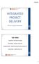 INTEGRATED PROJECT DELIVERY