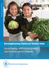 Fighting Hunger Worldwide. Strengthening National Safety Nets. School Feeding: WFP s Evolving Role in Latin America and the Caribbean