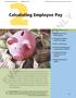 Calculating Employee Pay