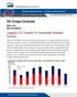Economic Research Service Situation and Outlook Report. Lagging U.S. Exports To Exacerbate Soybean Surplus