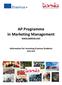 AP Programme in Marketing Management