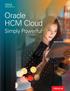 Oracle HCM Cloud. Simply Powerful