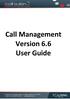 Call Management Version 6.6 User Guide