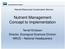 Nutrient Management Concept to Implementation